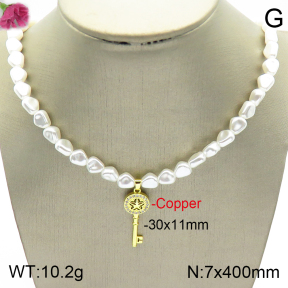 Fashion Copper Necklace  F2N300095bhva-J119