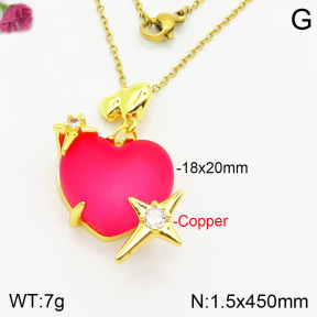 Fashion Copper Necklace  F2N400680ablb-J71