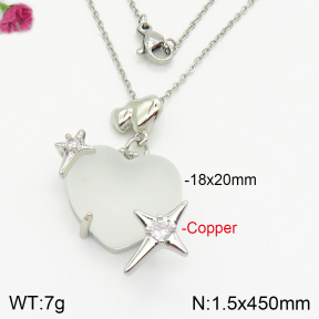 Fashion Copper Necklace  F2N400684ablb-J71