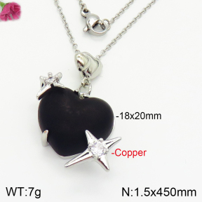 Fashion Copper Necklace  F2N400685ablb-J71