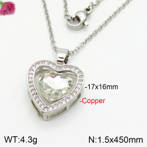 Fashion Copper Necklace  F2N400690vbll-J71