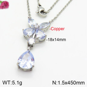 Fashion Copper Necklace  F2N400699vbll-J71