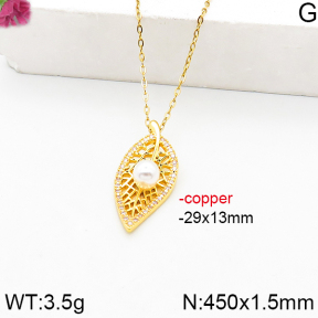 Fashion Copper Necklace  F5N300103bbov-J111