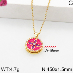 Fashion Copper Necklace  F5N300105bbov-J111
