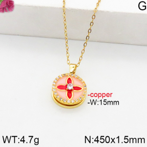 Fashion Copper Necklace  F5N300107bbov-J111