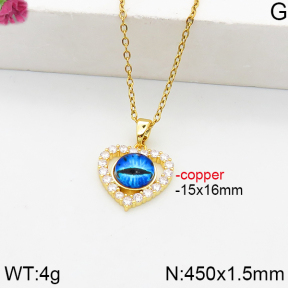 Fashion Copper Necklace  F5N300108bbov-J111