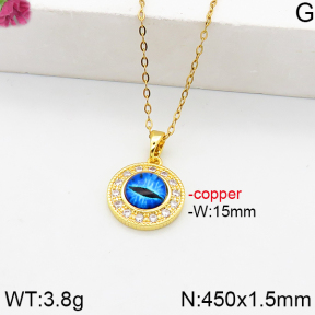 Fashion Copper Necklace  F5N300114bbov-J111