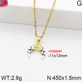 Fashion Copper Necklace  F5N300116bbov-J111