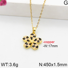 Fashion Copper Necklace  F5N300118bbov-J111