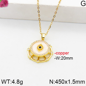 Fashion Copper Necklace  F5N300120bbov-J111