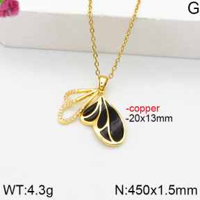Fashion Copper Necklace  F5N300122bbov-J111
