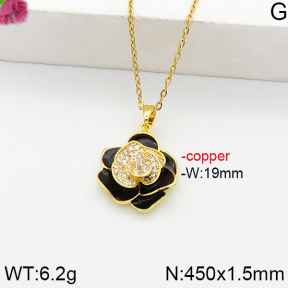 Fashion Copper Necklace  F5N300123bbov-J111