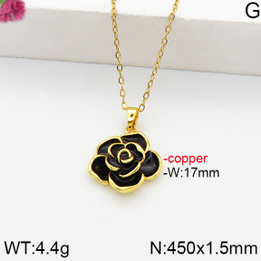 Fashion Copper Necklace  F5N300124bbov-J111