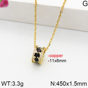 Fashion Copper Necklace  F5N300141bbov-J111