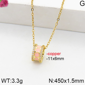 Fashion Copper Necklace  F5N300142bbov-J111