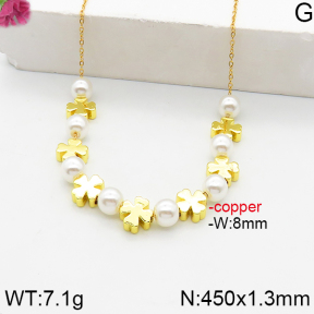 Fashion Copper Necklace  F5N300145bbov-J111