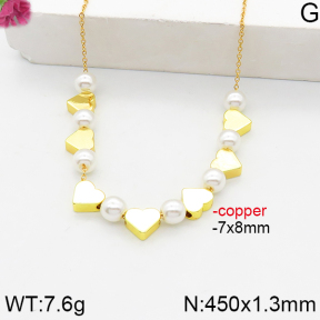 Fashion Copper Necklace  F5N300146bbov-J111