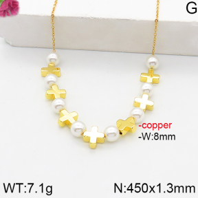 Fashion Copper Necklace  F5N300150bbov-J111