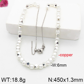 Fashion Copper Necklace  F5N300162bhjl-J111