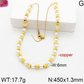 Fashion Copper Necklace  F5N300163vhkb-J111