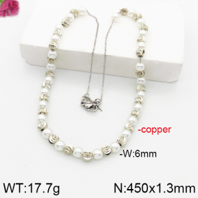 Fashion Copper Necklace  F5N300164bhjl-J111