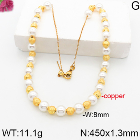 Fashion Copper Necklace  F5N300170vhkb-J111