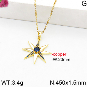 Fashion Copper Necklace  F5N400797bbov-J111