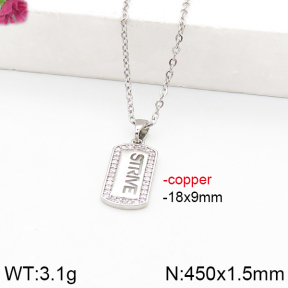 Fashion Copper Necklace  F5N400806vbnl-J111