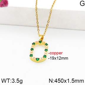 Fashion Copper Necklace  F5N400809bbov-J111
