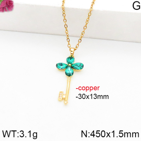 Fashion Copper Necklace  F5N400811bbov-J111