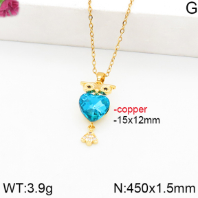 Fashion Copper Necklace  F5N400815bbov-J111