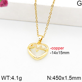 Fashion Copper Necklace  F5N400817bbov-J111