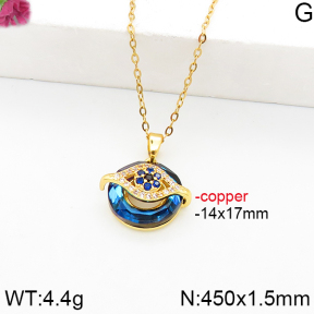 Fashion Copper Necklace  F5N400823bbov-J111