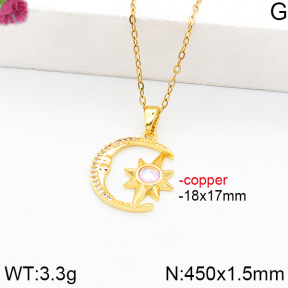 Fashion Copper Necklace  F5N400825bbov-J111