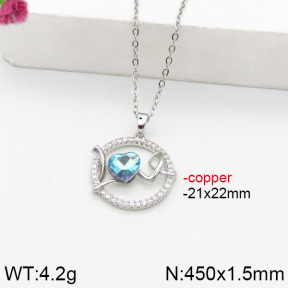 Fashion Copper Necklace  F5N400836vbnl-J111