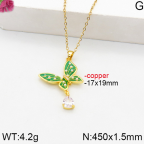 Fashion Copper Necklace  F5N400837bbov-J111