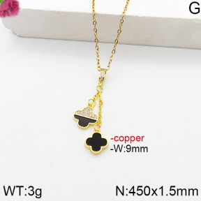 Fashion Copper Necklace  F5N400841bbov-J111