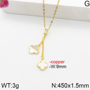 Fashion Copper Necklace  F5N400842bbov-J111