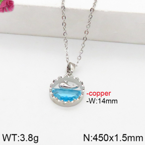Fashion Copper Necklace  F5N400844vbnl-J111
