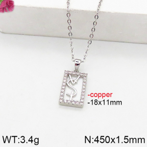 Fashion Copper Necklace  F5N400846vbnl-J111