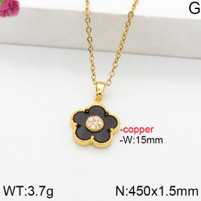 Fashion Copper Necklace  F5N400849bbov-J111