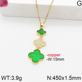 Fashion Copper Necklace  F5N400868bbov-J111