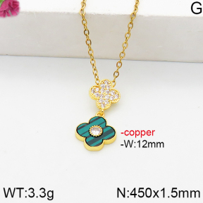 Fashion Copper Necklace  F5N400870bbov-J111