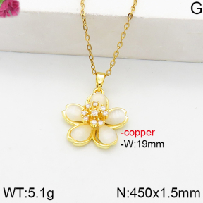 Fashion Copper Necklace  F5N400871bbov-J111