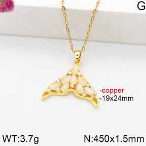 Fashion Copper Necklace  F5N400872bbov-J111