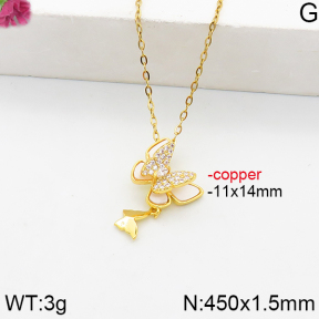 Fashion Copper Necklace  F5N400873bbov-J111