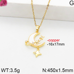 Fashion Copper Necklace  F5N400878bbov-J111