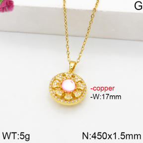 Fashion Copper Necklace  F5N400885bbov-J111