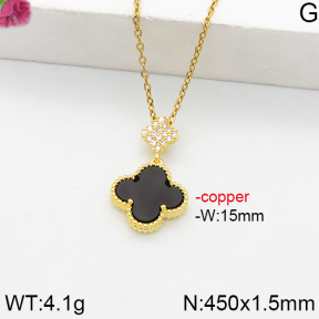 Fashion Copper Necklace  F5N400889bbov-J111