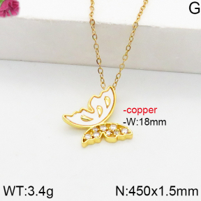 Fashion Copper Necklace  F5N400903bbov-J111